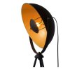 Lampadaire Lucide ALVARO Noir, 1 lumière