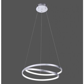 Suspension Paul Neuhaus ROMAN LED Argenté, 1 lumière