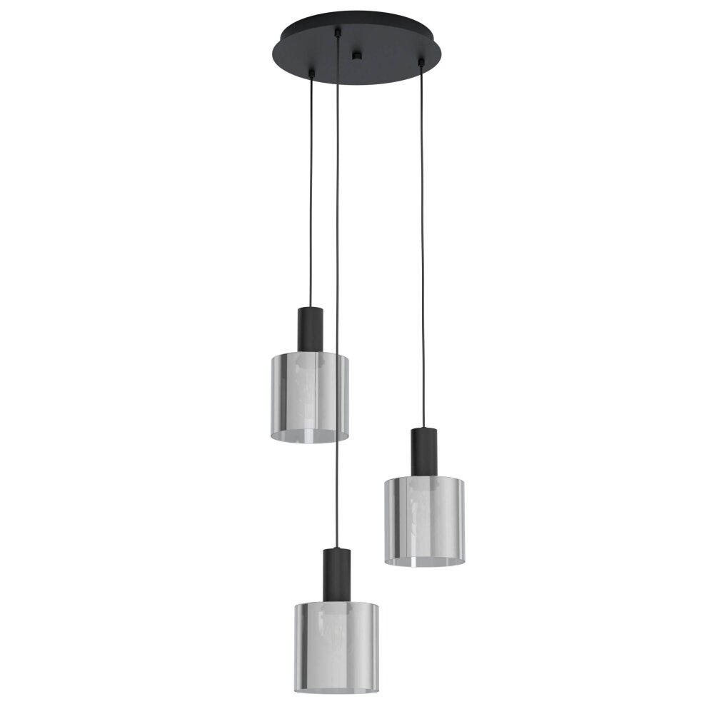 Suspension Eglo GOROSIBA Noir, 3 lumières main product photo