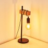 Lampe de table Barbengo Brun, Noir, 1 lumière