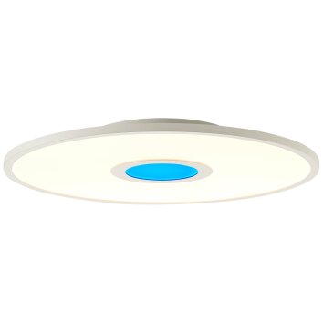 Panneau encastrable Brilliant Odella LED Blanc, 1 lumière, Télécommandes, Changeur de couleurs