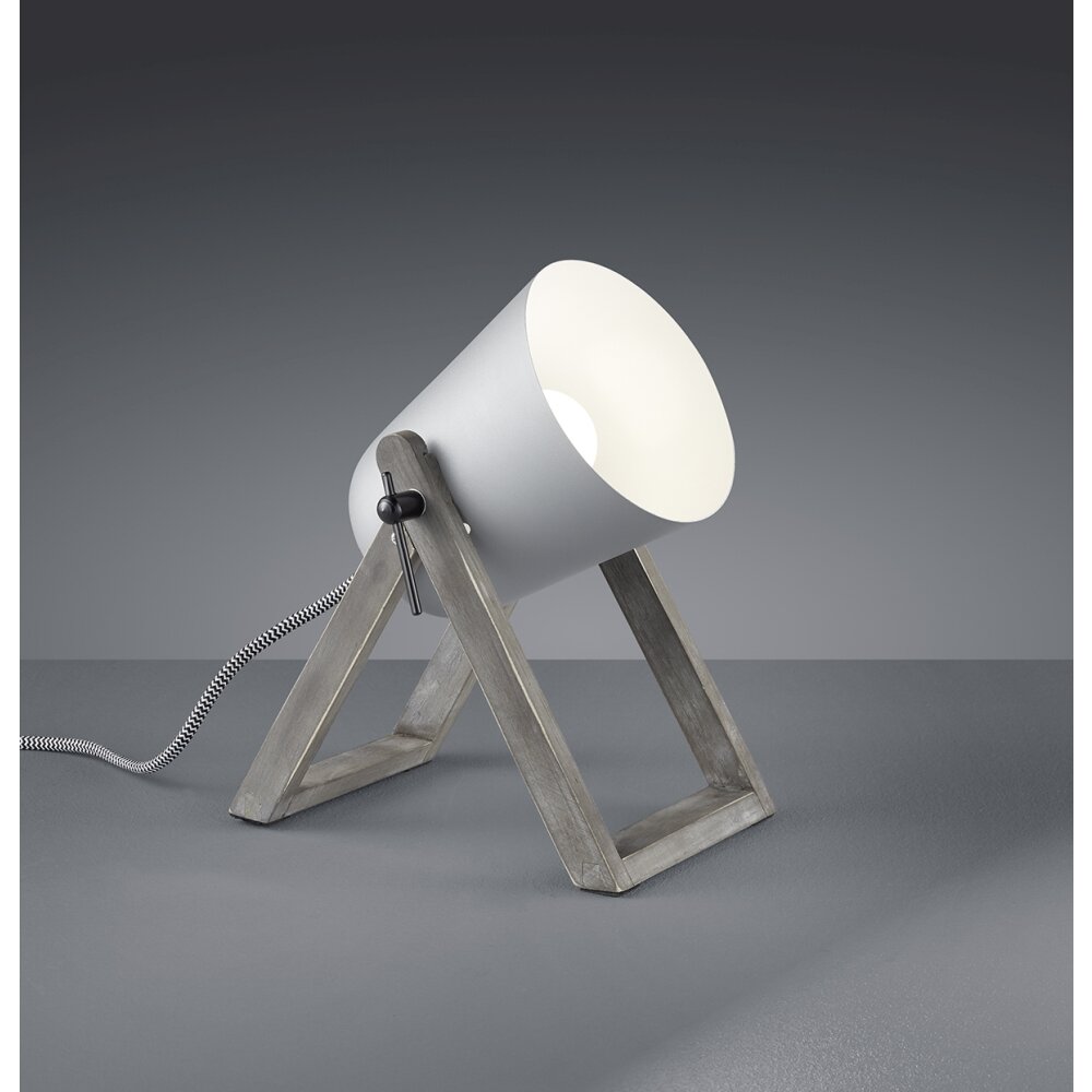 Lampe à poser Reality MARC Gris, 1 lumière main product photo