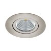 Spot encastrable Eglo SALICETO LED Nickel mat, 1 lumière