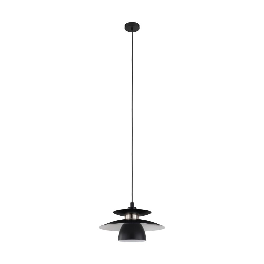 Suspension EGLO BRENDA Nickel mat, Noir, 1 lumière main product photo
