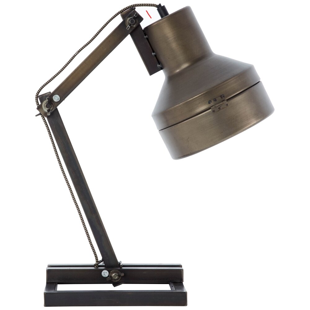 Lampe à poser Brilliant Hardwork Acier inoxydable, Noir, 1 lumière main product photo