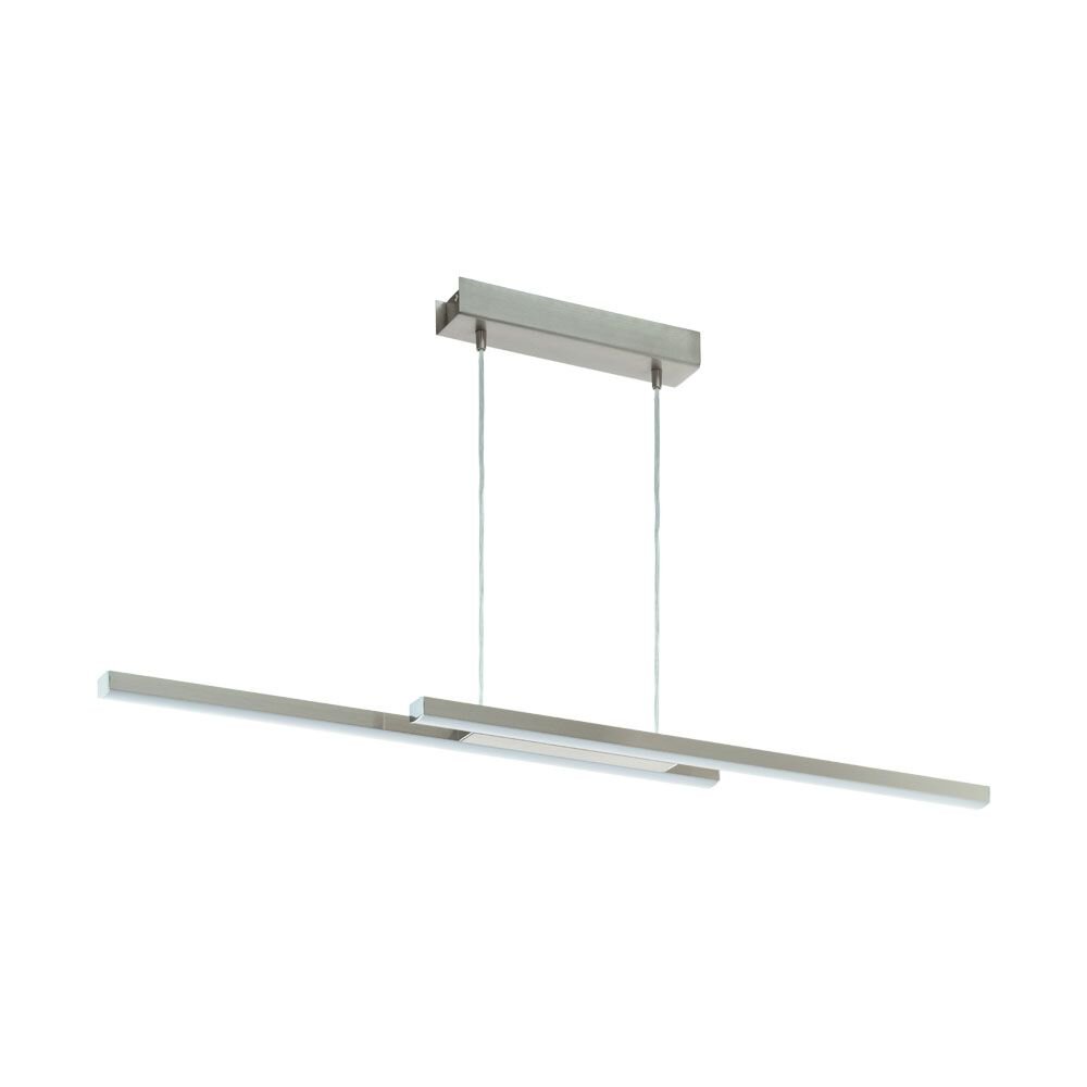Suspension Eglo CONNECT FRAIOLI-C LED Nickel mat, 2 lumières, Changeur de couleurs main product photo