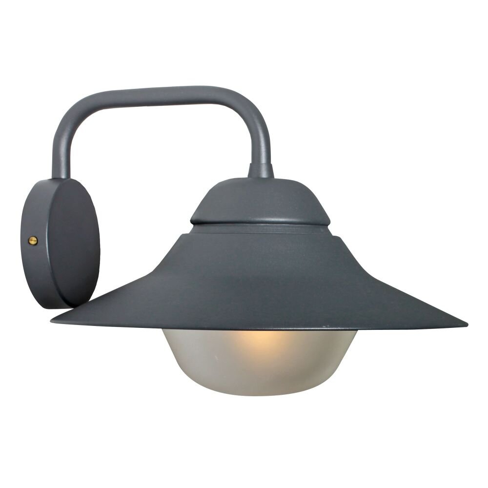 Applique murale KS Verlichting Salzburg Anthracite, 1 lumière main product photo