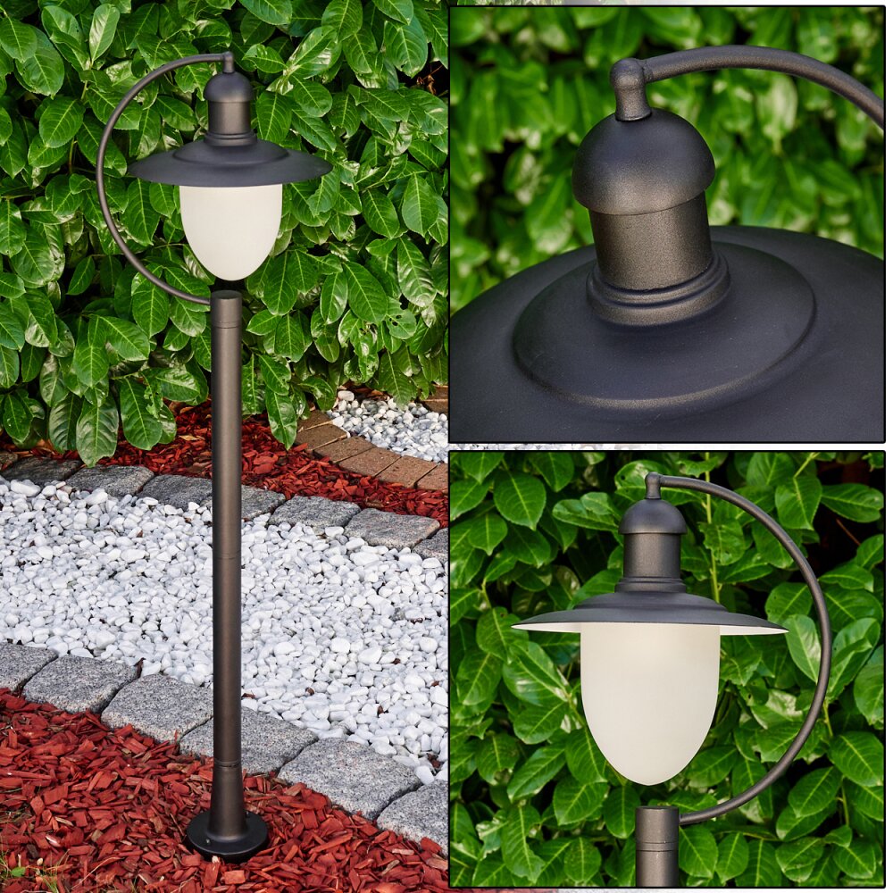 Borne lumineuse Surnu Noir, 1 lumière main product photo