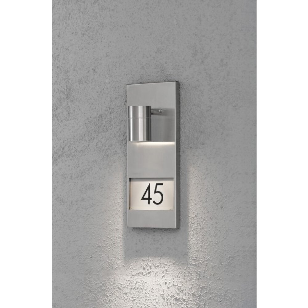 Applique murale Konstsmide Modena Acier inoxydable, 1 lumière main product photo