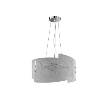 Suspension Trio Leuchten SANDRINA Blanc, 3 lumières