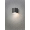 Applique murale Konstsmide Monza LED Anthracite, 1 lumière