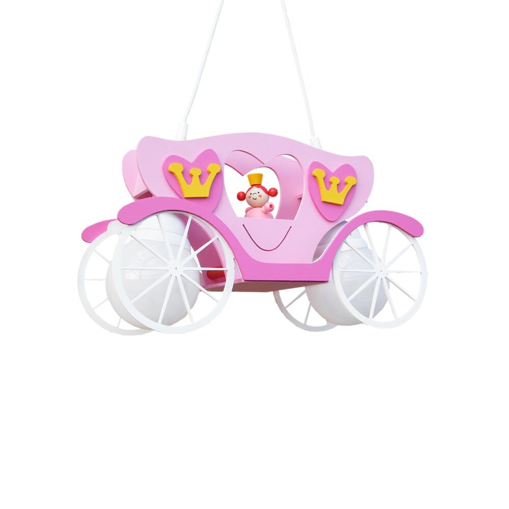 Suspension Elobra LEIA Rose, 2 lumières main product photo