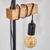Lampadaire Barbengo Brun, Noir, 2 lumières