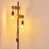 Lampadaire Barbengo Brun, Noir, 2 lumières