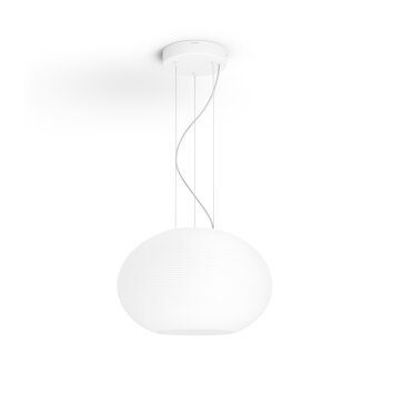 Suspension Philips Hue Ambiance White & Color Flourish LED Blanc, 1 lumière, Changeur de couleurs