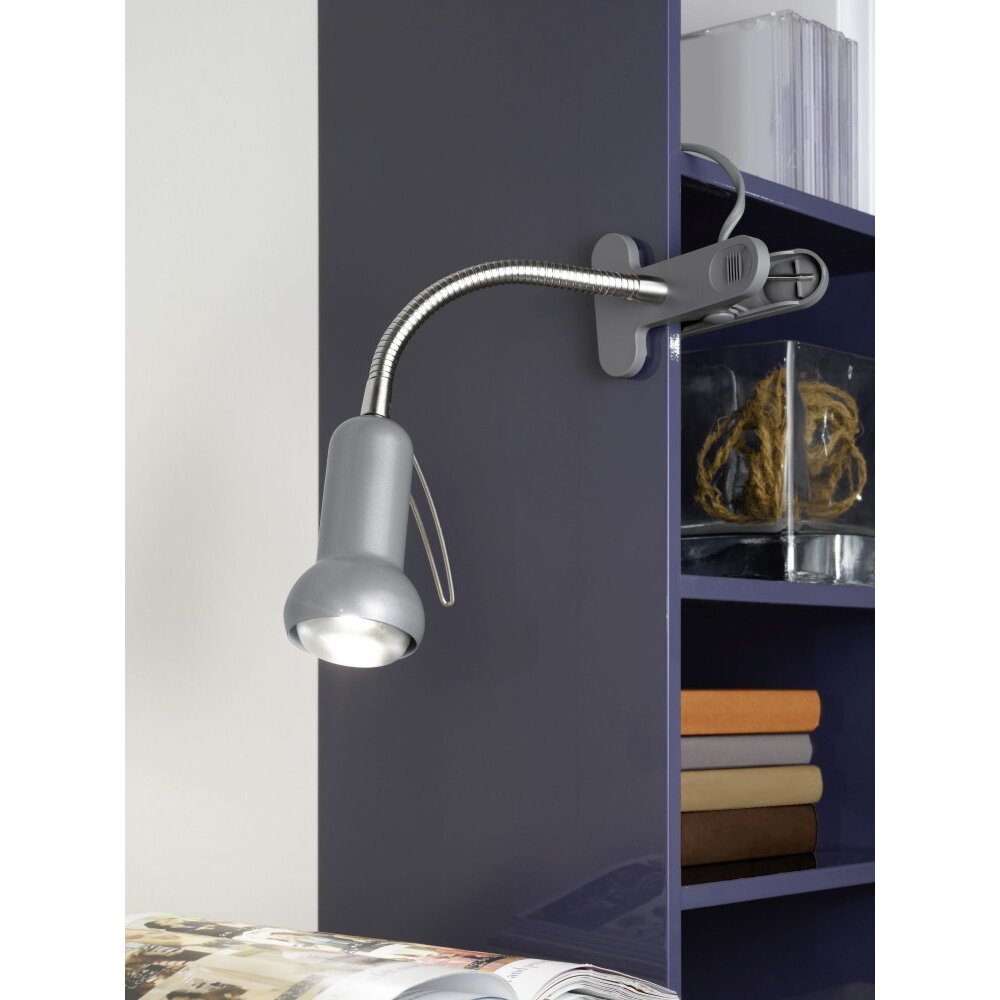 Lampe à poser Eglo FABIO Argenté, 1 lumière main product photo