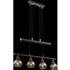 Suspension Globo Isla LED Bronze, 4 lumières