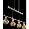 Suspension Globo Isla LED Bronze, 4 lumières