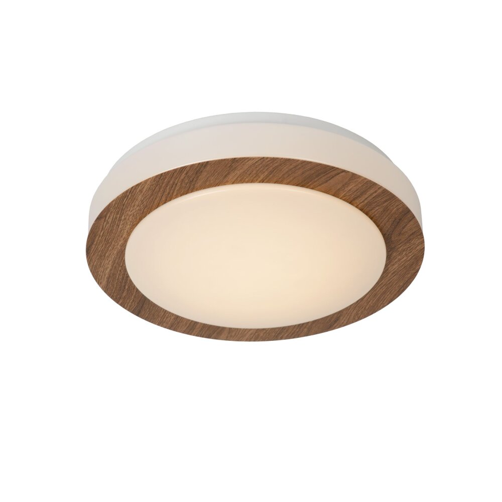 Plafonnier Lucide DIMY LED Bois foncé, 1 lumière main product photo