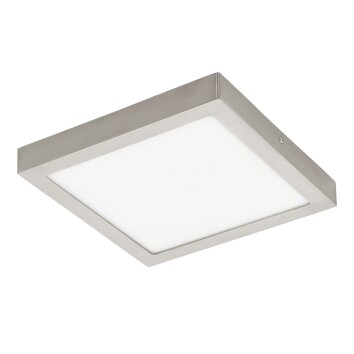 Plafonnier Eglo FUEVA-C LED Nickel mat, 1 lumière, Changeur de couleurs