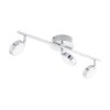 Spot de plafond Eglo SALTO LED Chrome, 3 lumières