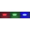 Plafonnier Leuchten Direkt Ls-JUPI LED Blanc, 1 lumière, Télécommandes, Changeur de couleurs