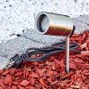 Pieu de jardin Froslev Chrome, 1 lumière