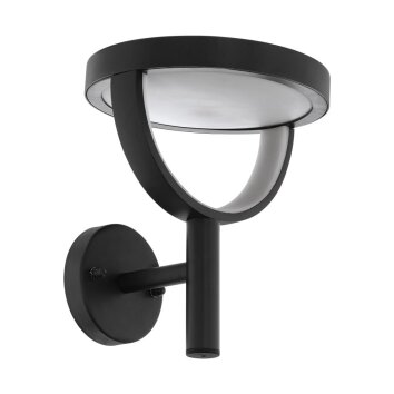 Applique murale EGLO connect FRANCARI-C LED Noir, 1 lumière