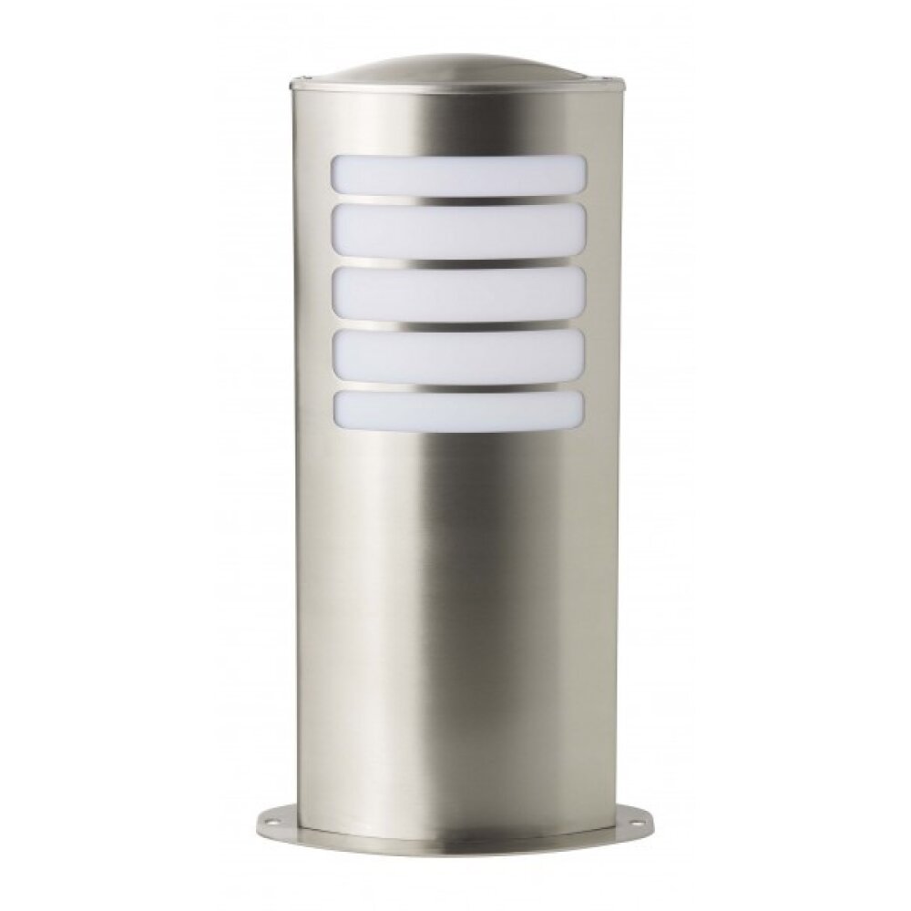 Borne d'éclairage Brilliant Todd Acier inoxydable, 1 lumière main product photo