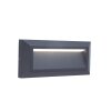 Applique murale d'extérieur Lutec HELENA LED Anthracite, 1 lumière