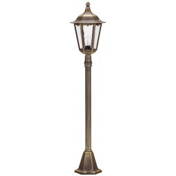 Lampadaire extérieur Albert 142 Brun, Laiton, 1 lumière