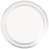 Plafonnier Brilliant Vilma LED Argenté, 1 lumière, Télécommandes, Changeur de couleurs