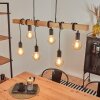 Suspension Mantigan, 6 lumières