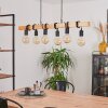 Suspension Mantigan, 6 lumières