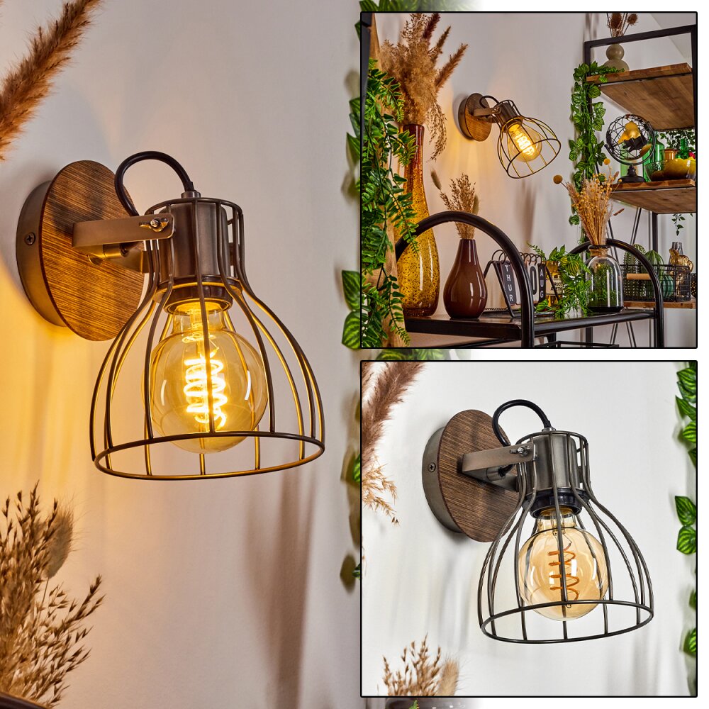 Applique murale Bitterroot Brun, Bois foncé, 1 lumière main product photo