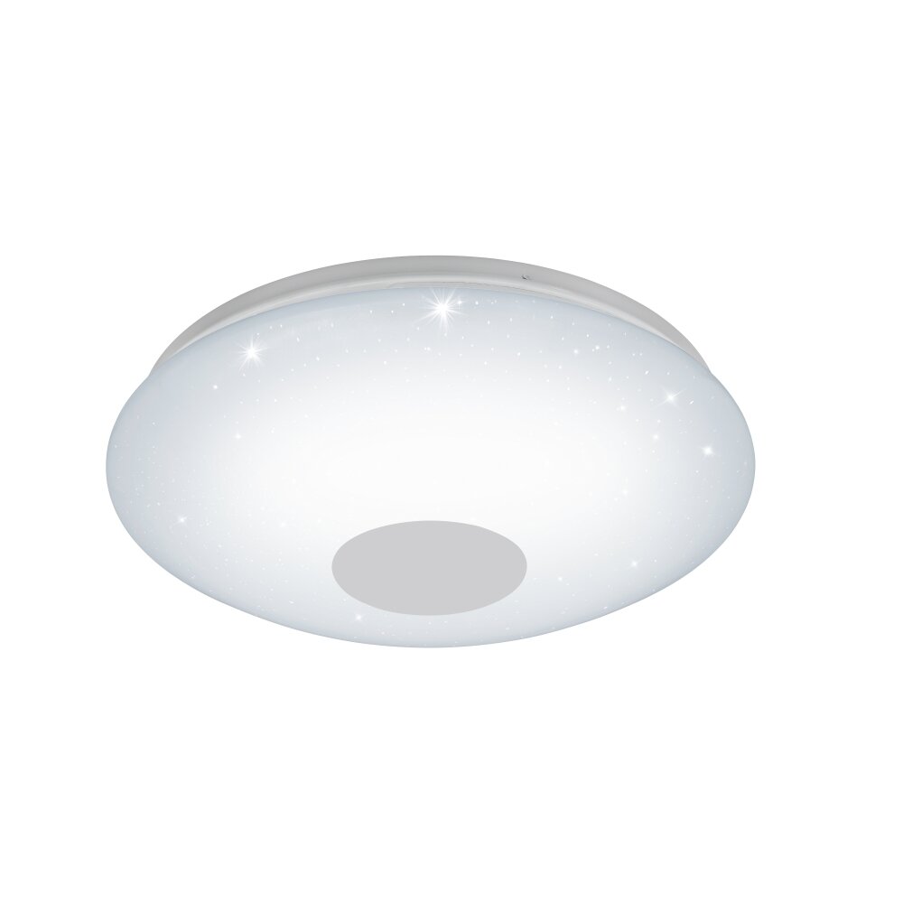 Plafonnier Eglo VOLTAGO-C LED Aspect cristal, Blanc, 1 lumière, Changeur de couleurs main product photo