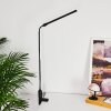 lampe â clipper Winnipeg LED Noir, 1 lumière