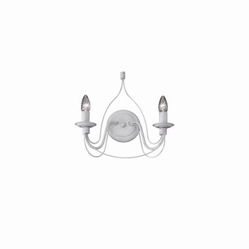 Applique murale Ideal Lux CORTE Blanc, 2 lumières