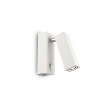 Applique murale Ideal Lux PAGE LED Blanc, 1 lumière