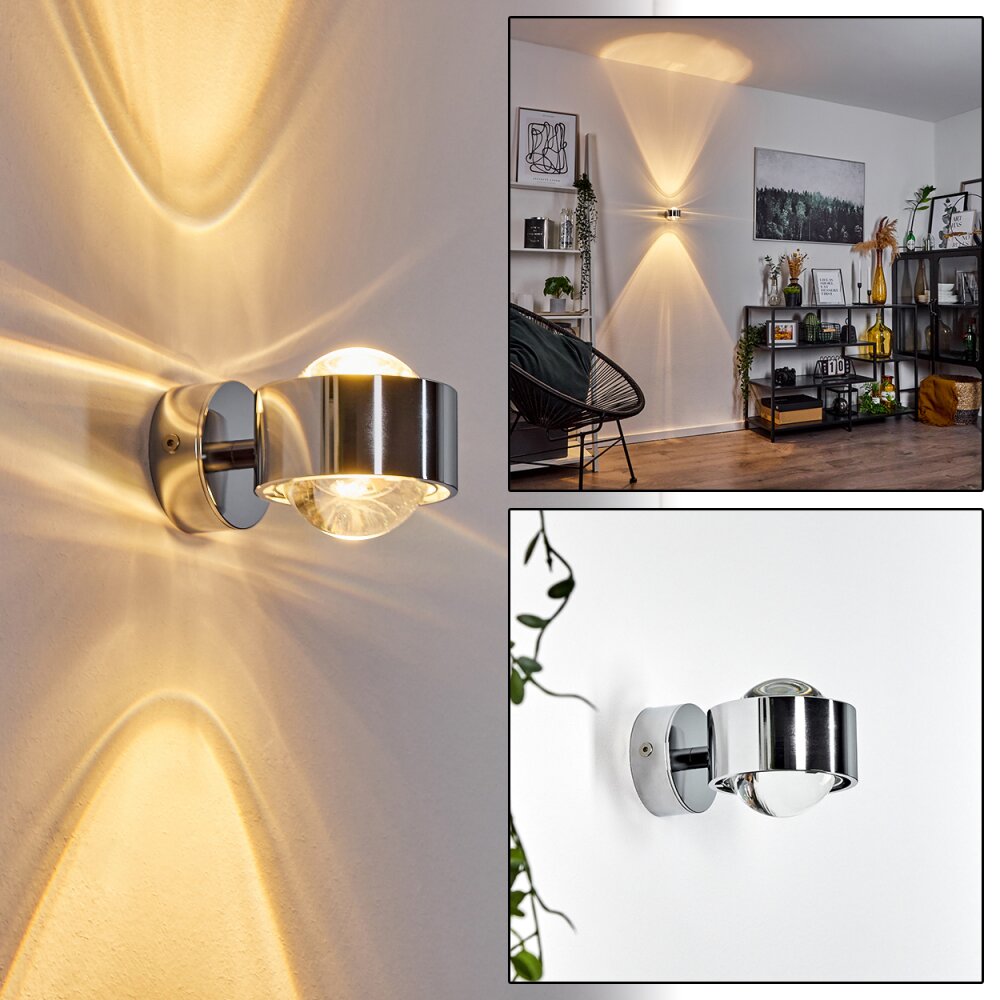 Applique murale Hofstein Sapri Chrome, 1 lumière main product photo