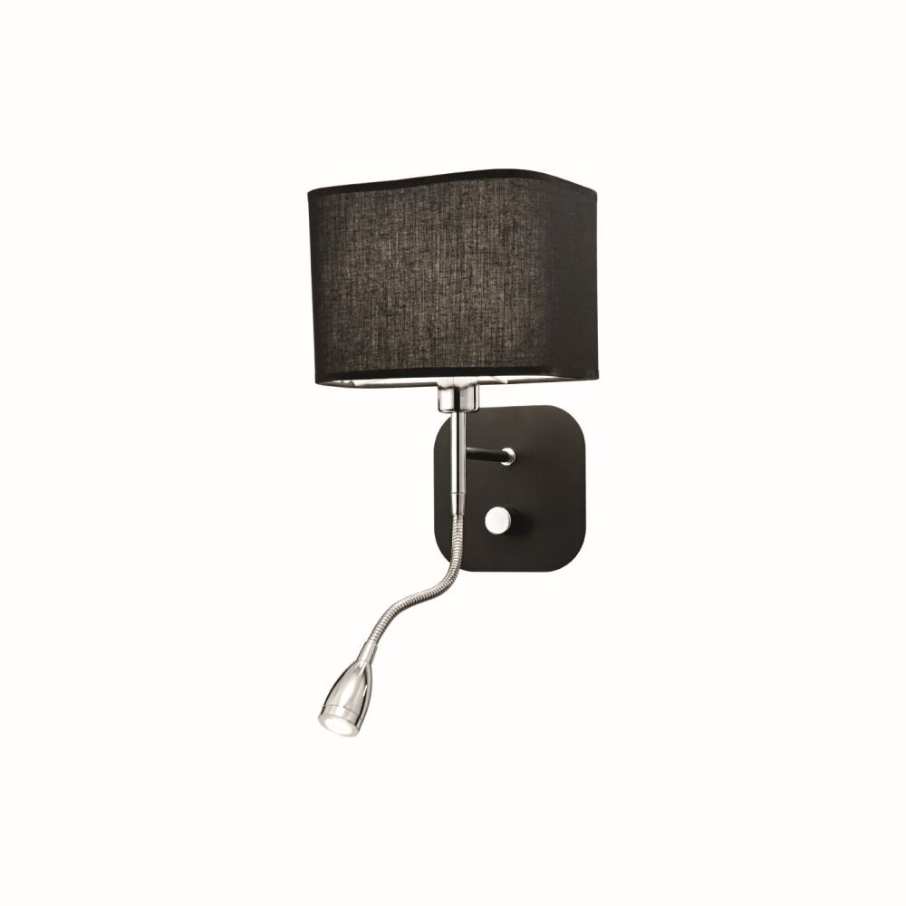 Applique murale Ideal Lux HOLIDAY LED Noir, 1 lumière main product photo