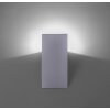 Applique murale Paul Neuhaus Q-WEDGE LED Aluminium, 1 lumière, Télécommandes, Changeur de couleurs