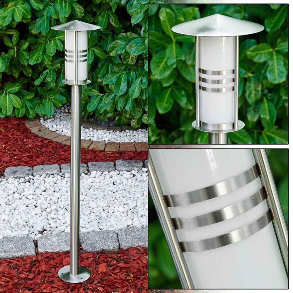 Borne lumineuse Fukuoka Argenté, 1 lumière main product photo