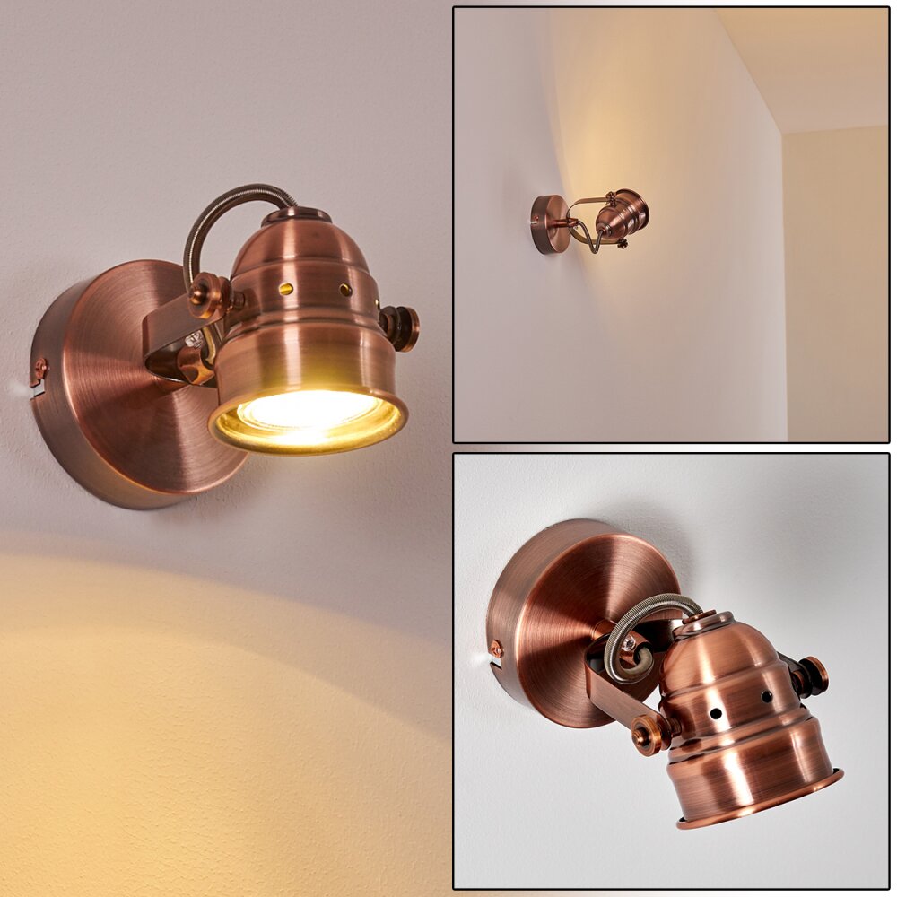 Applique murale Aniak LED Cuivre, 1 lumière main product photo