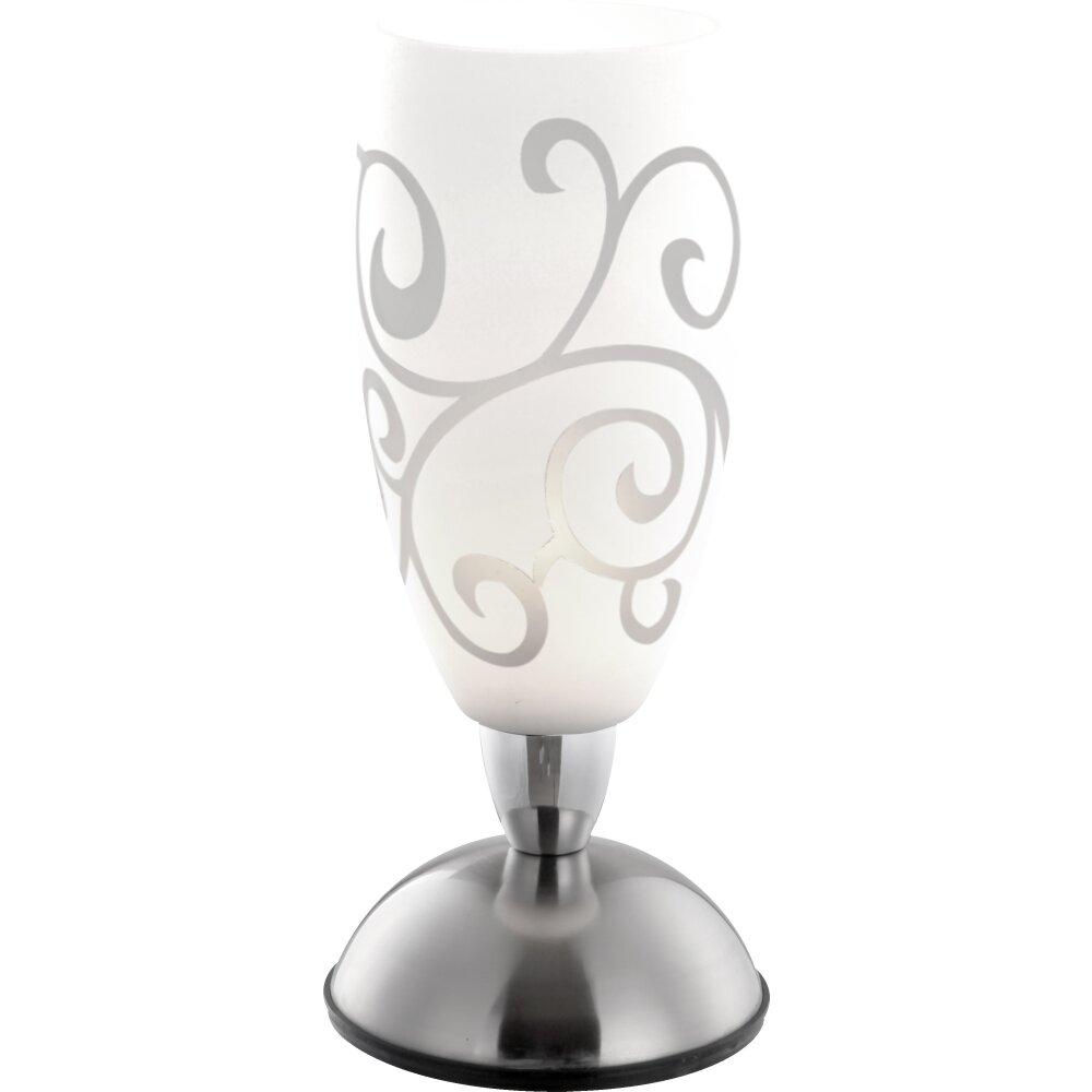 Lampe de table Globo AURIGA Chrome, Nickel mat, 1 lumière main product photo