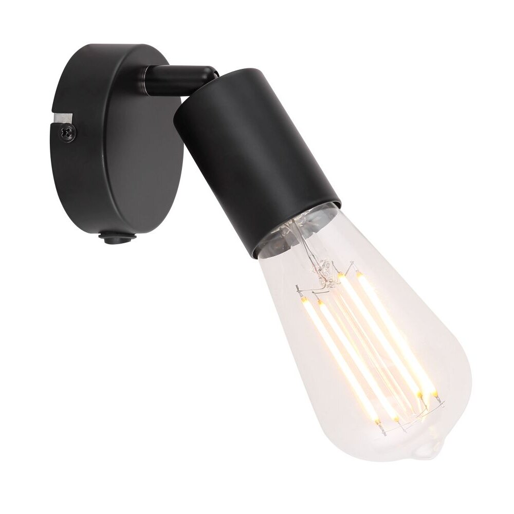Spot Globo HIDEEA Noir, 1 lumière main product photo