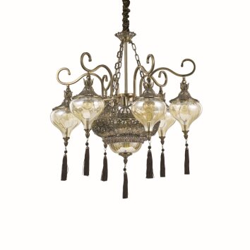 Suspension Ideal Lux HAREM Bruni, 9 lumières