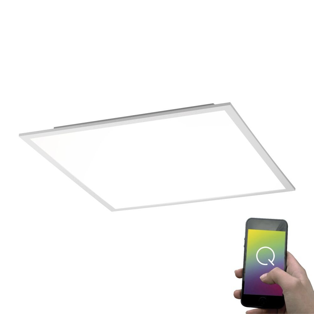 Plafonnier Paul Neuhaus Q-Flag LED Blanc, 1 lumière, Télécommandes main product photo