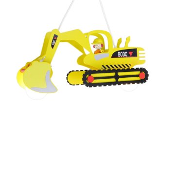 Suspension Elobra BODO Jaune, 2 lumières