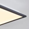 Plafonnier Salmi LED Gris, Blanc, 1 lumière